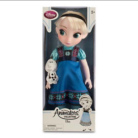 NIB DISNEY Animators’ Collection Elsa Doll 2nd Edition - Picture 1 of 4